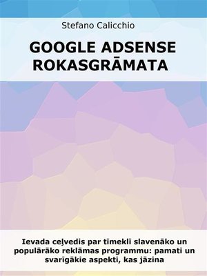 cover image of Google Adsense rokasgrāmata